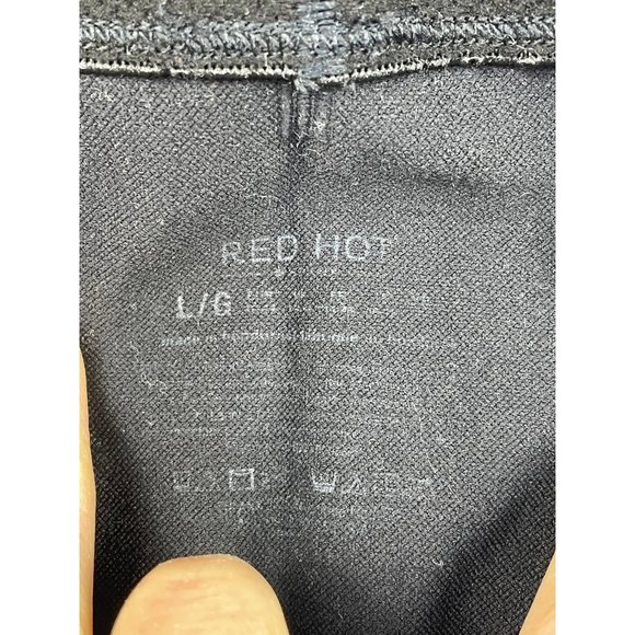 SPANX Red Hot Shaping Leggings Black Large - Picture 3 of 5